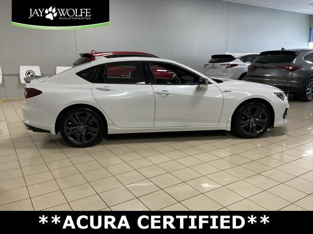 used 2021 Acura TLX car, priced at $28,400