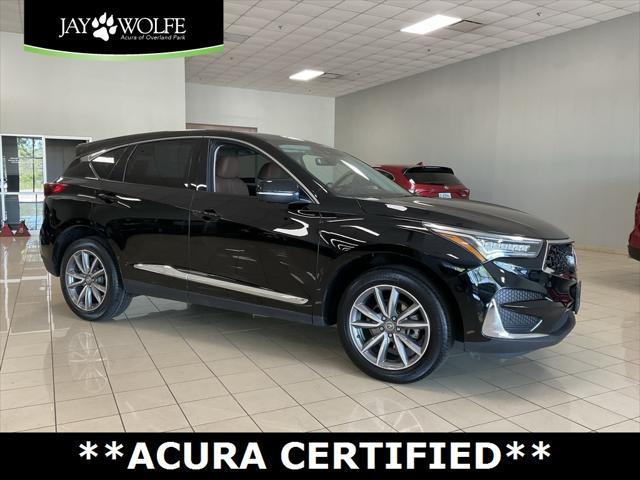 used 2021 Acura RDX car, priced at $34,500