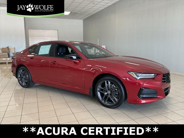 used 2024 Acura TLX car, priced at $44,000