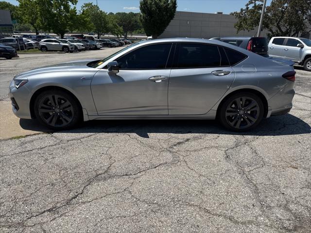 used 2022 Acura TLX car, priced at $35,600