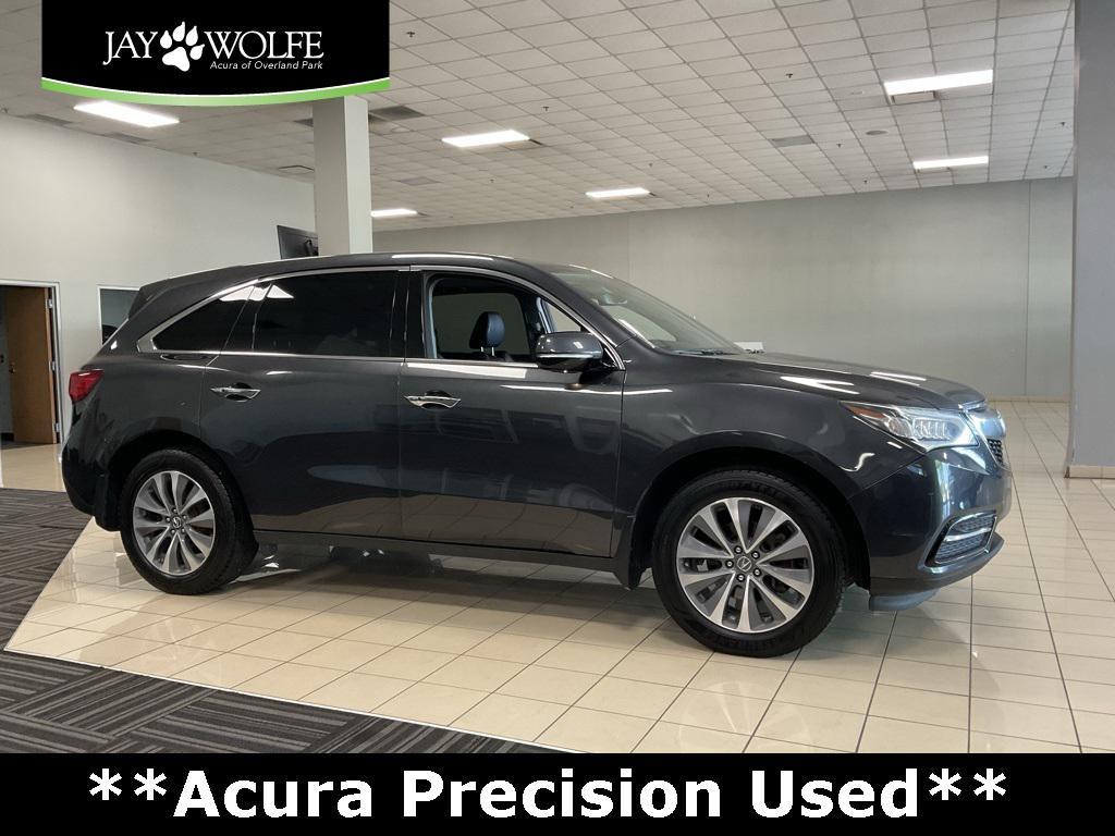 used 2016 Acura MDX car, priced at $15,000
