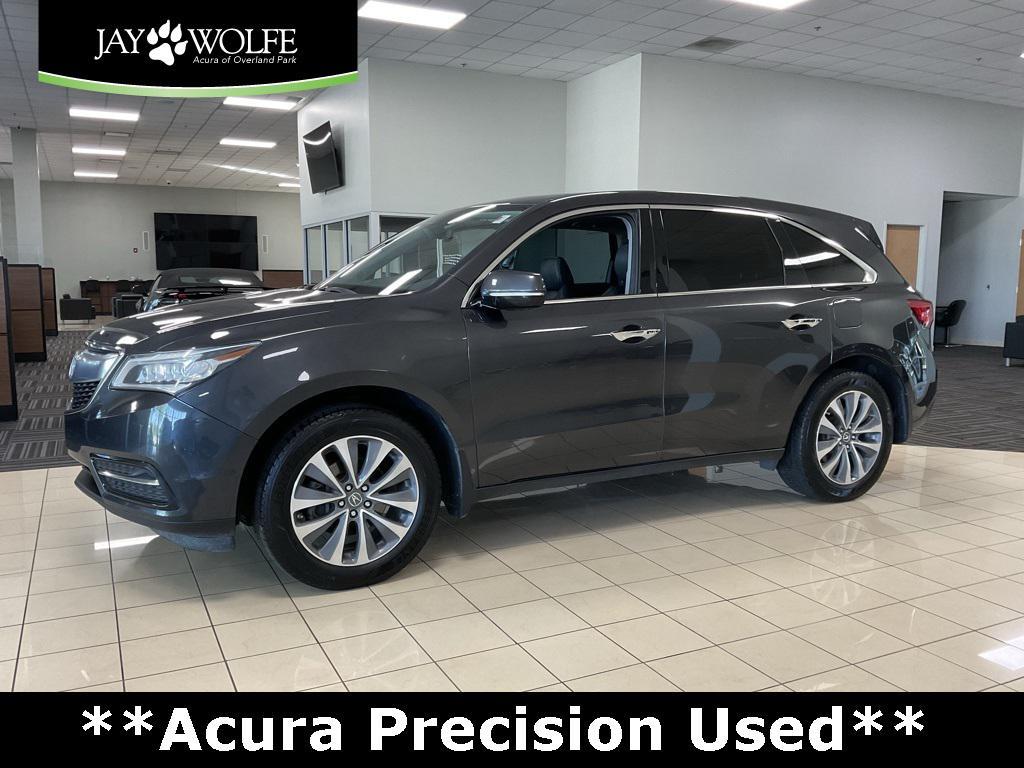 used 2016 Acura MDX car, priced at $15,000