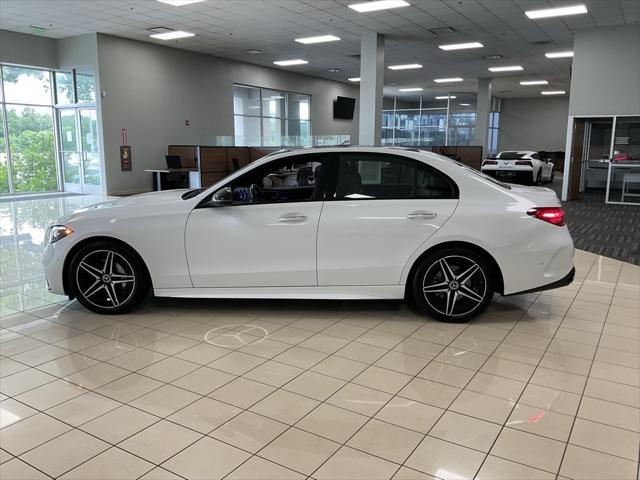 used 2023 Mercedes-Benz C-Class car, priced at $40,400