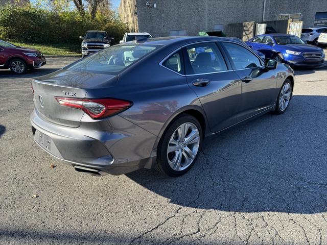 used 2021 Acura TLX car, priced at $31,000