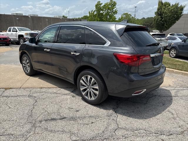 used 2016 Acura MDX car, priced at $18,000