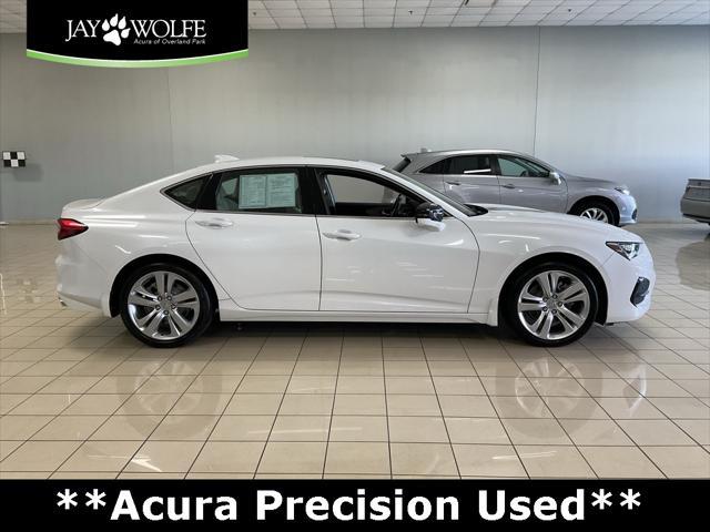 used 2021 Acura TLX car, priced at $23,999