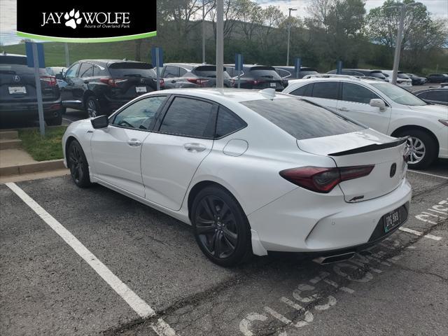 used 2021 Acura TLX car, priced at $33,500