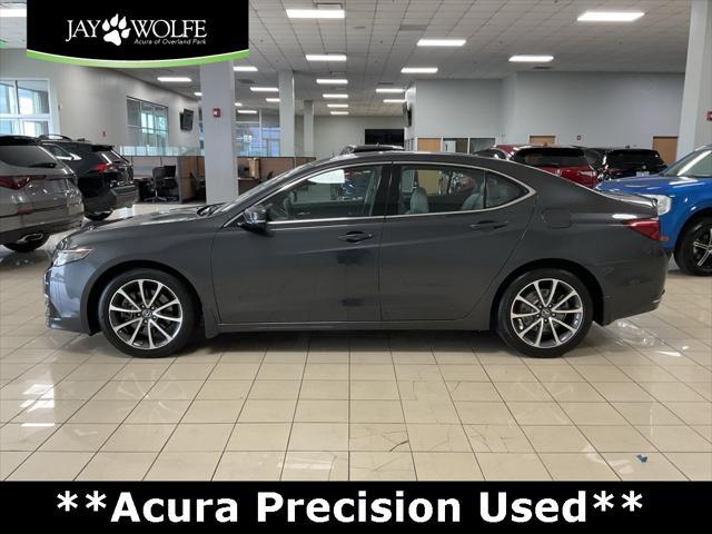 used 2015 Acura TLX car, priced at $17,500