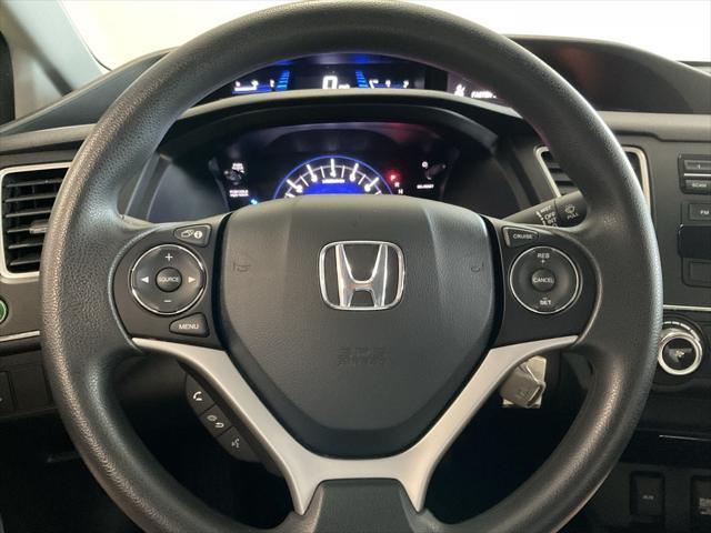 used 2015 Honda Civic car, priced at $15,400