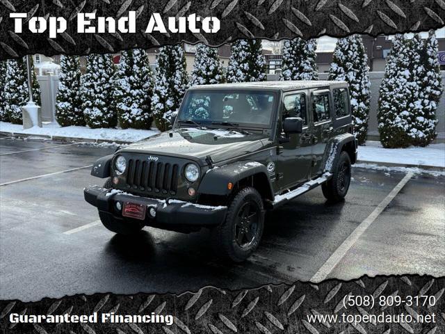 used 2015 Jeep Wrangler Unlimited car, priced at $16,500