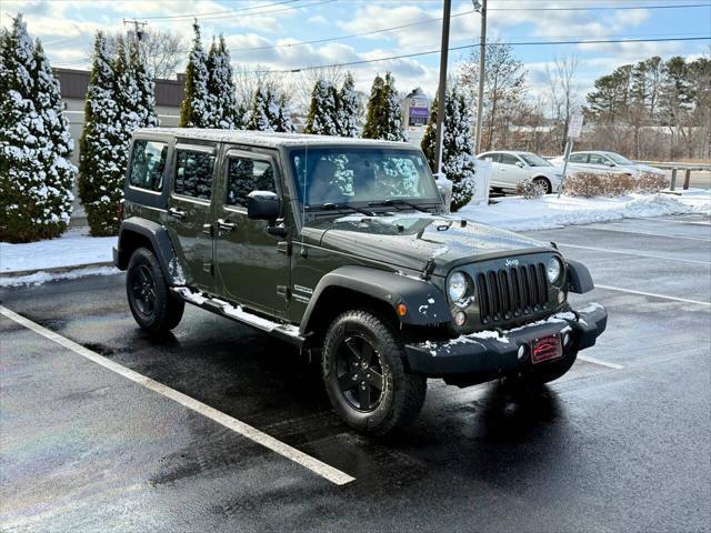 used 2015 Jeep Wrangler Unlimited car, priced at $16,500