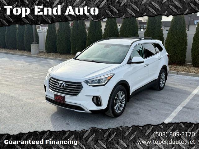 used 2017 Hyundai Santa Fe car, priced at $13,900