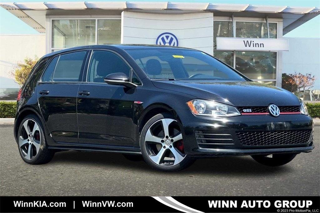 used 2017 Volkswagen Golf GTI car, priced at $15,491