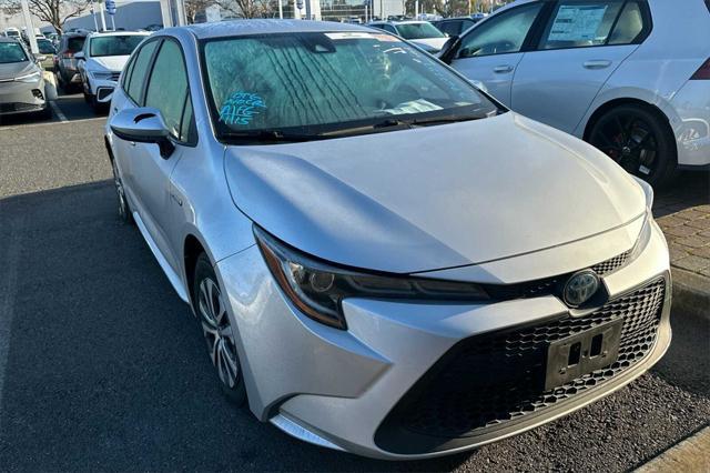 used 2021 Toyota Corolla Hybrid car, priced at $18,799