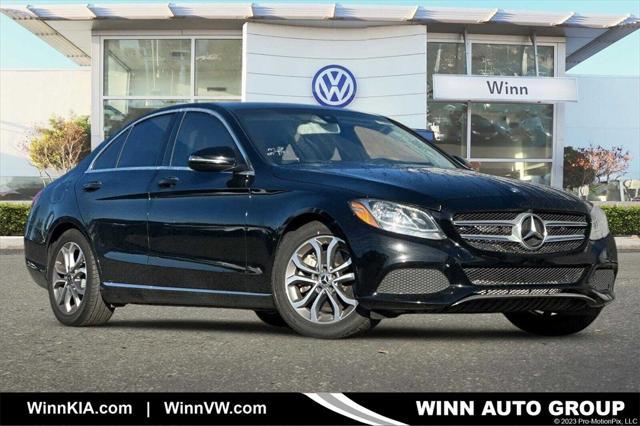 used 2017 Mercedes-Benz C-Class car, priced at $15,587