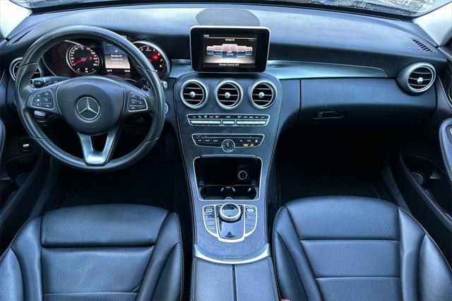 used 2017 Mercedes-Benz C-Class car, priced at $15,587