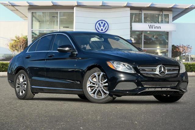 used 2017 Mercedes-Benz C-Class car, priced at $15,587