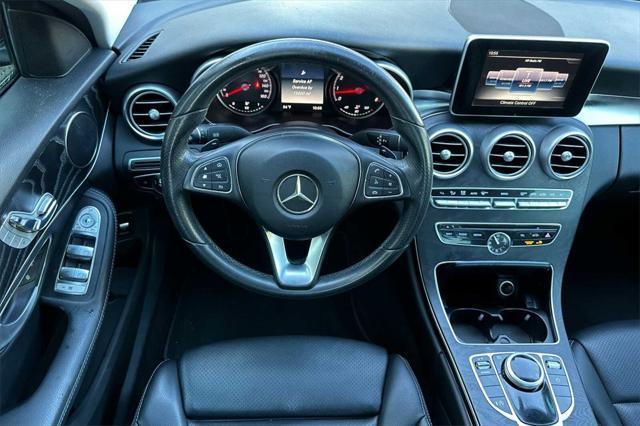 used 2017 Mercedes-Benz C-Class car, priced at $15,587