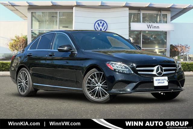 used 2021 Mercedes-Benz C-Class car, priced at $27,594