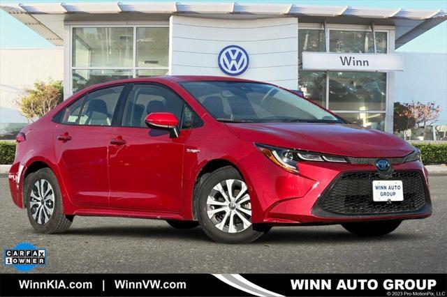 used 2020 Toyota Corolla Hybrid car, priced at $21,446