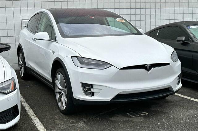 used 2016 Tesla Model X car, priced at $27,861