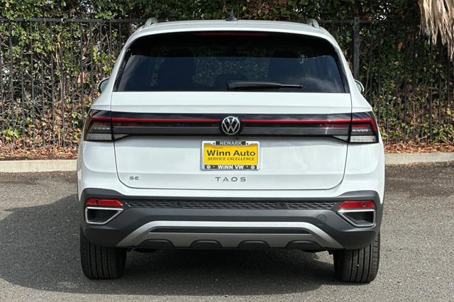 new 2025 Volkswagen Taos car, priced at $31,805