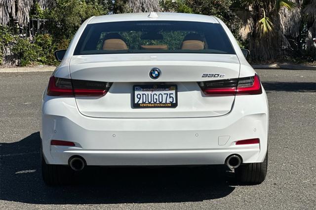 used 2023 BMW 330e car, priced at $33,574