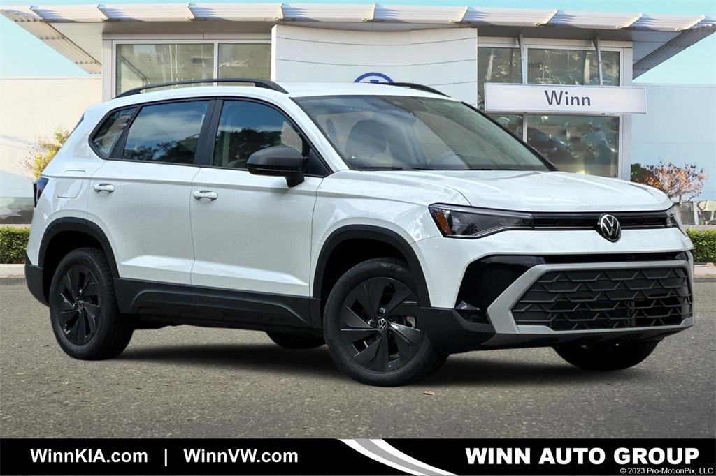 new 2025 Volkswagen Taos car, priced at $28,157