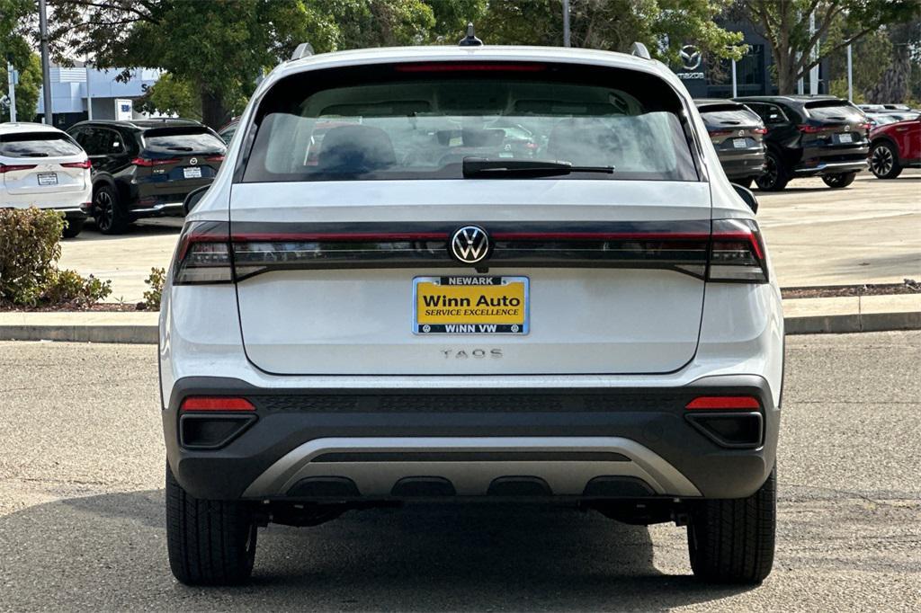 new 2025 Volkswagen Taos car, priced at $28,157