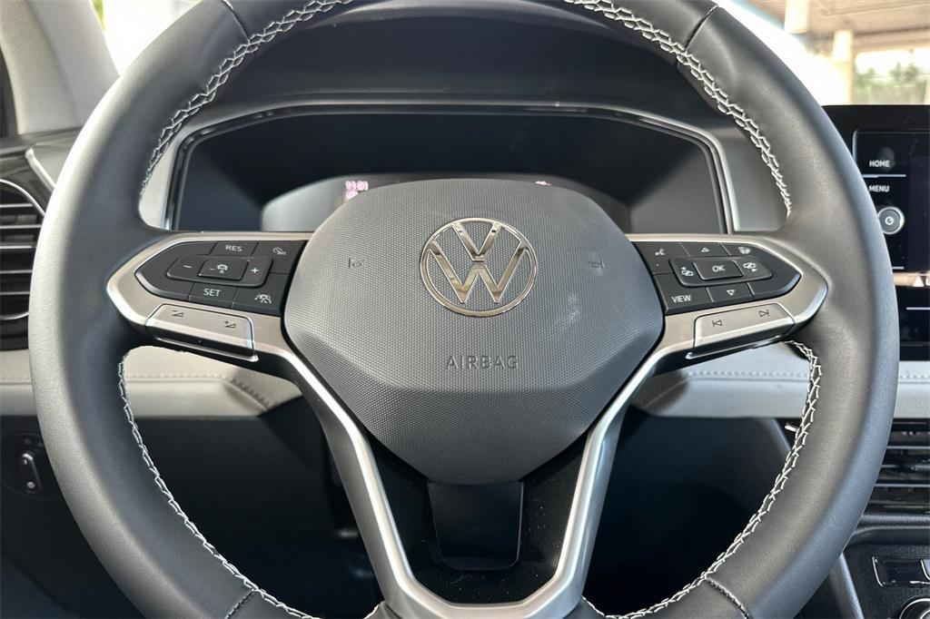 new 2025 Volkswagen Taos car, priced at $28,157