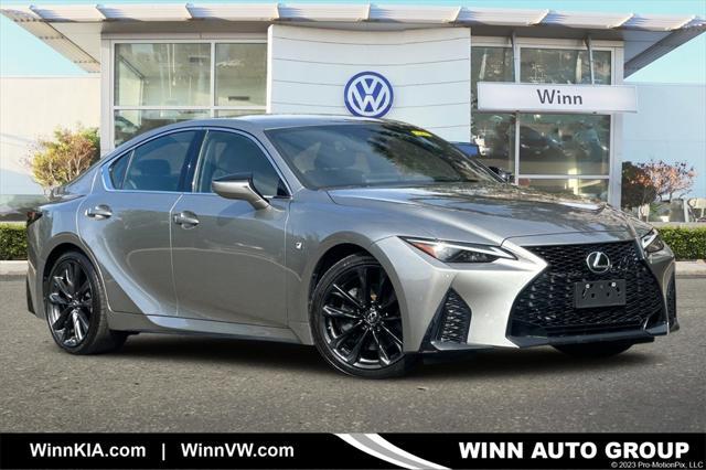 used 2021 Lexus IS 350 car, priced at $37,353