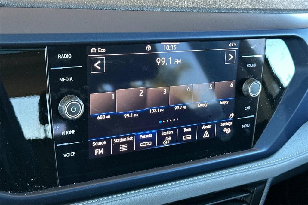 used 2024 Volkswagen Taos car, priced at $25,998