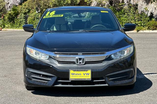 used 2016 Honda Civic car, priced at $14,995