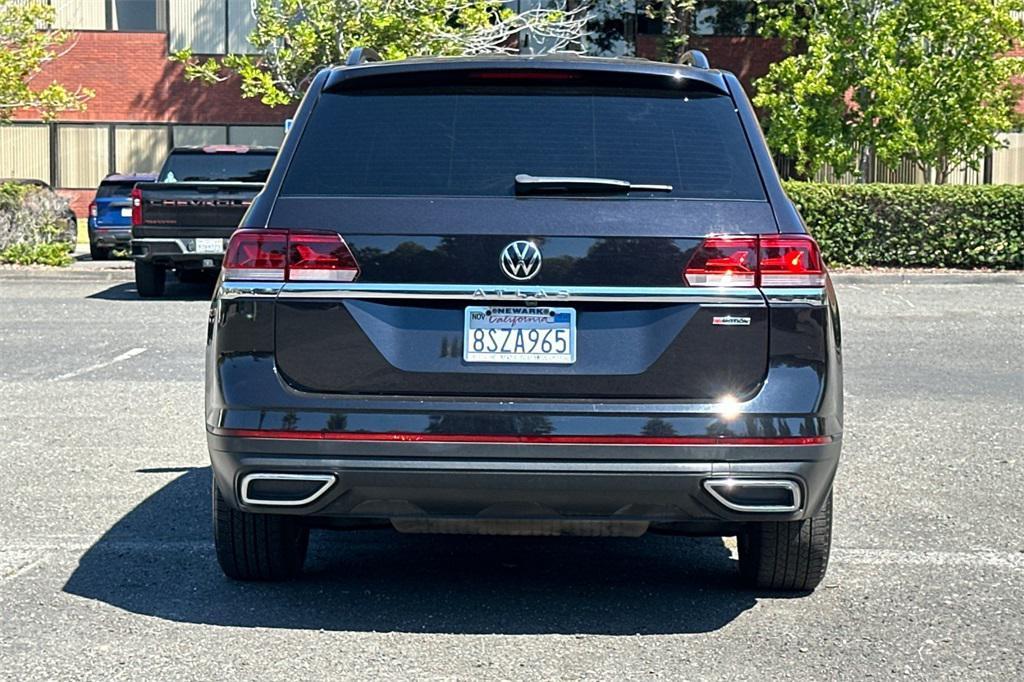 used 2021 Volkswagen Atlas car, priced at $15,231