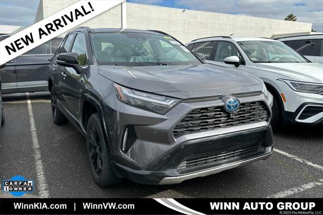 used 2022 Toyota RAV4 Hybrid car, priced at $31,383