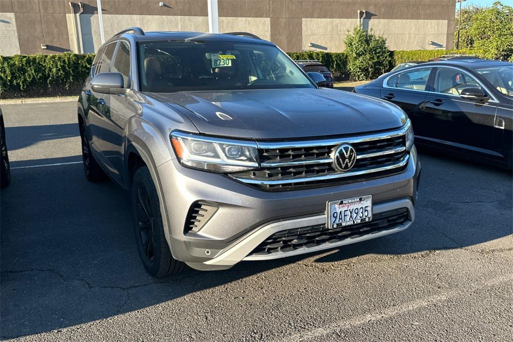 used 2022 Volkswagen Atlas car, priced at $25,290