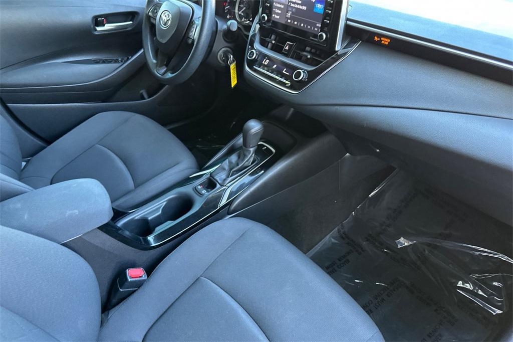 used 2021 Toyota Corolla car, priced at $17,162