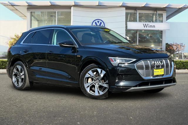 used 2021 Audi e-tron car, priced at $26,403