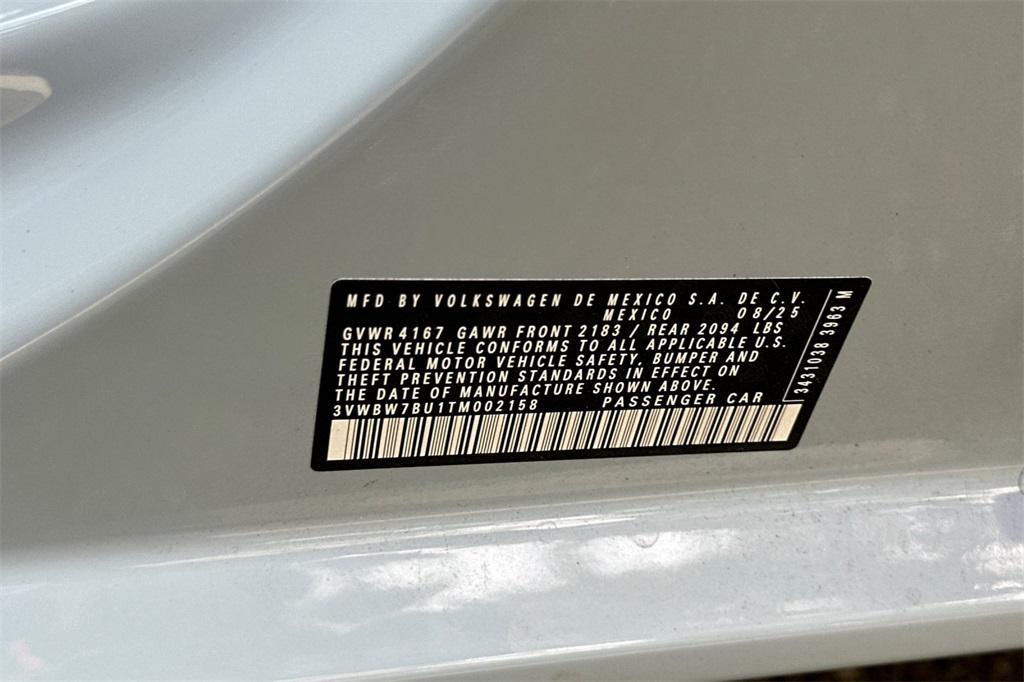 new 2026 Volkswagen Jetta car, priced at $27,331