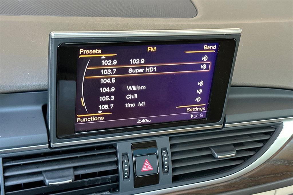 used 2015 Audi A6 car, priced at $16,695