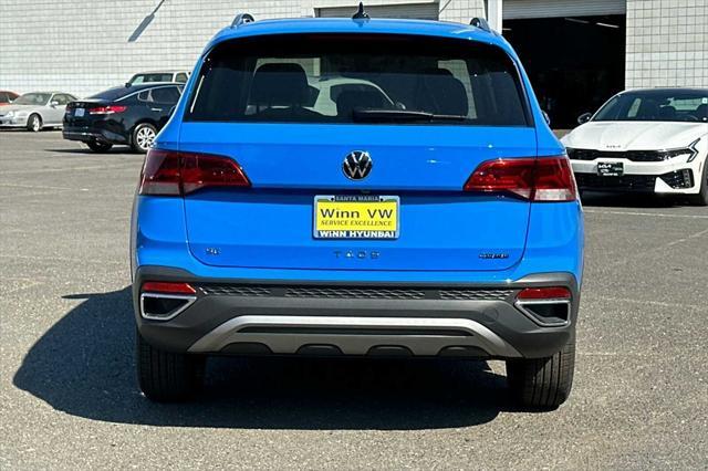 new 2024 Volkswagen Taos car, priced at $32,578