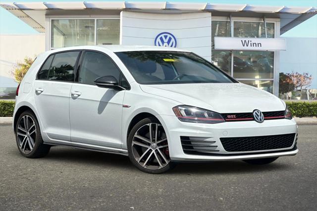 used 2017 Volkswagen Golf GTI car, priced at $14,418