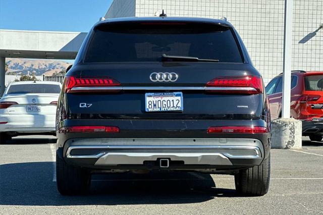 used 2021 Audi Q7 car, priced at $27,145