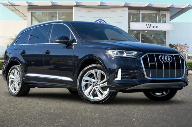 used 2021 Audi Q7 car, priced at $27,145