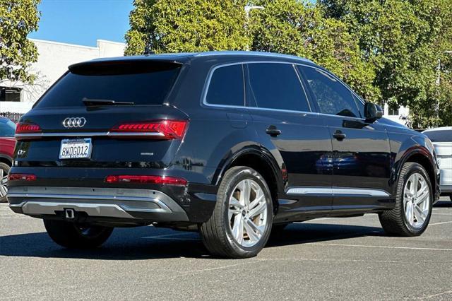 used 2021 Audi Q7 car, priced at $27,145