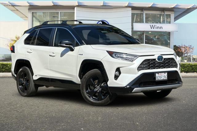used 2021 Toyota RAV4 Hybrid car, priced at $31,427