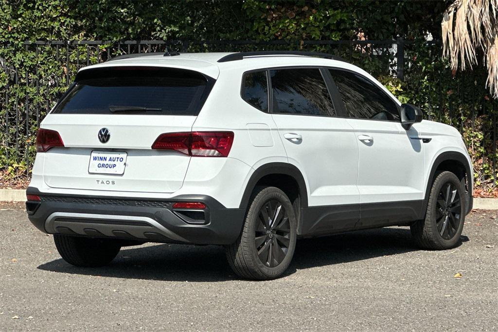 used 2024 Volkswagen Taos car, priced at $20,418