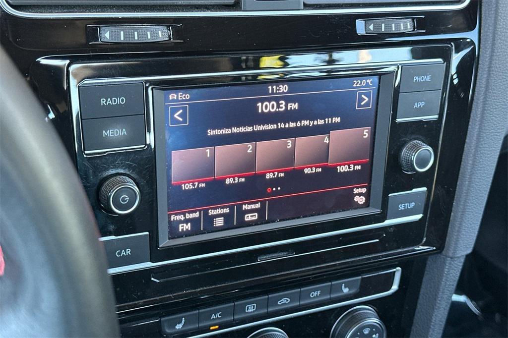 used 2018 Volkswagen Golf GTI car, priced at $16,021
