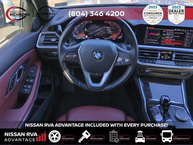 used 2022 BMW 330 car, priced at $32,495