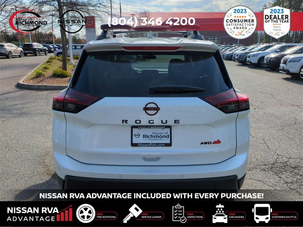 new 2025 Nissan Rogue car, priced at $33,928